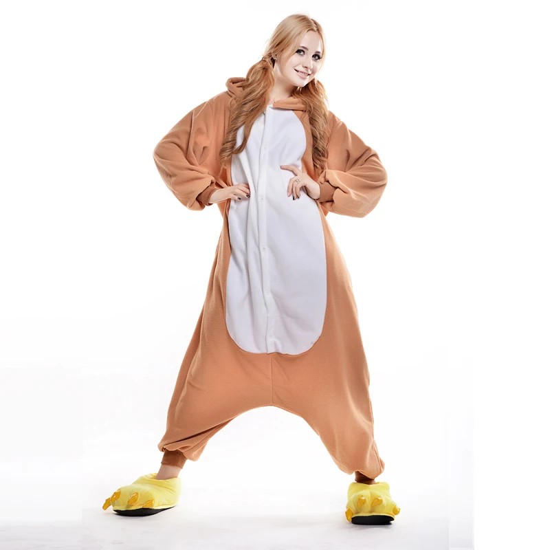 Пижама унисекс Rilakkuma для косплея цельнокроеная комбинезон в мультяшном стиле