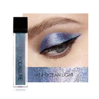focallure glitter lasting waterproof liquid eyeshadow sparkling daily makeup kit lasting eyes makeup prouducts drop shipping