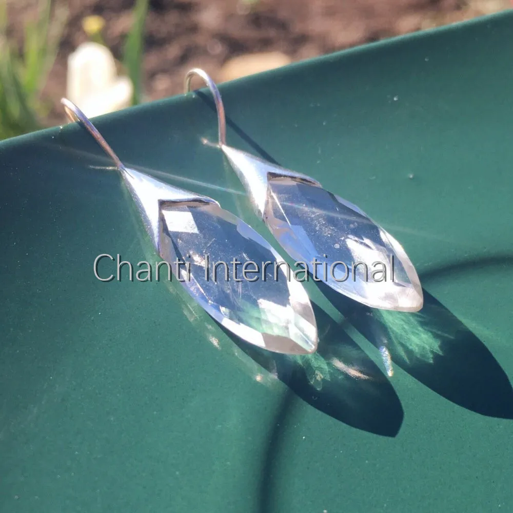 Пробы дымчатый оникс лимонный кварц великолепные Earrings4.4CM|Серьги-подвески| |