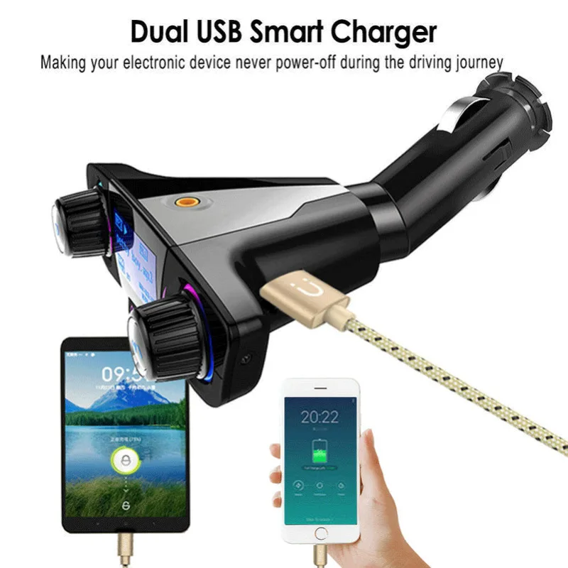 Bluetooth автомобильный fm-передатчик MP3-плеер Hands free радио комплект USB | Электроника