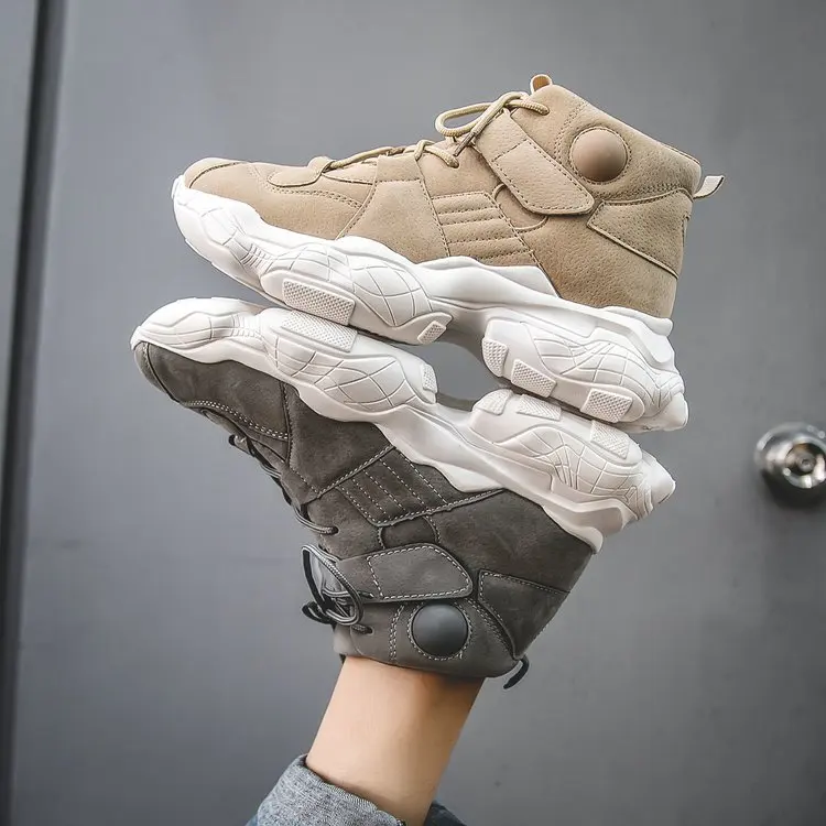 Модные мужские кроссовки брендовые Дизайнерские на массивной платформе