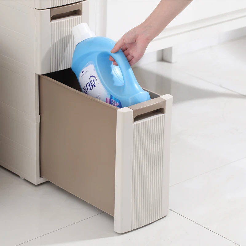 Стеллаж для хранения в ванную комнату стеллаж пола и выдвижного ящика