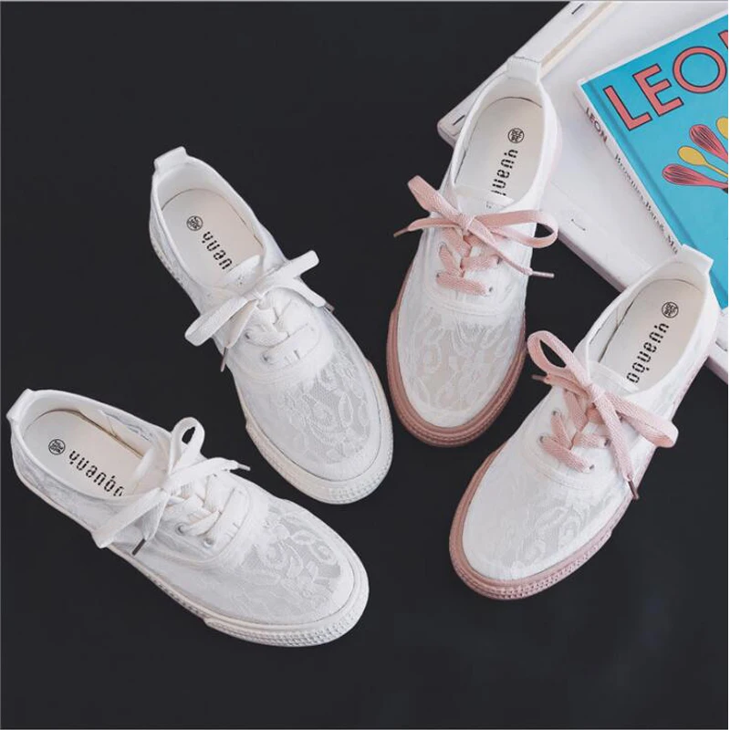 Женская обувь 2019 г. летняя новая дышащая парусиновая женские открытые чистые и