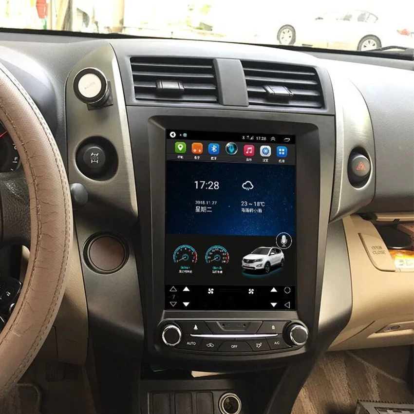 Tesla Screen For Toyota RAV4 XA30 2006-2012 Auto Android Multimedia Player 10.4 Inch Car Radio Stereo Audio GPS Navigation | Автомобили и