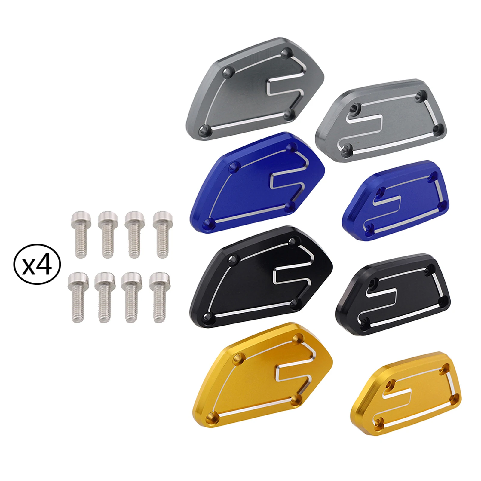 

Front Rear Cylinder Fluid Reservoir Cover For BMW R nineT 13-17 For R nineT Pure Racer Scrambler K1600GT