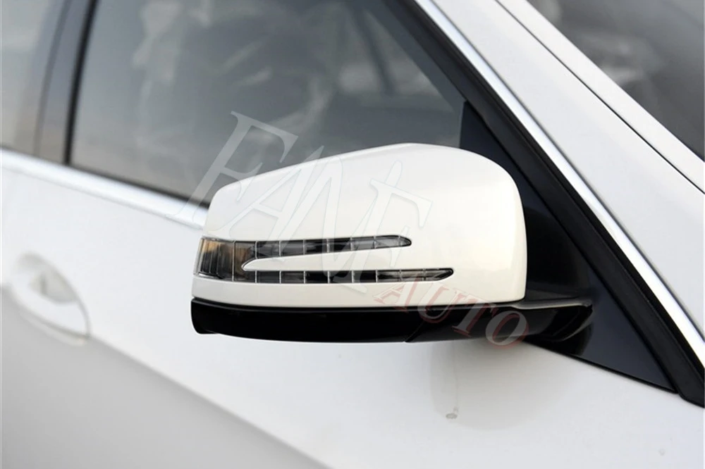 Замена реального углеродного волокна боковое зеркало заднего вида крышка для