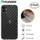 5 шт., защитная пленка для задней панели из углеродного волокна для Iphone XR 8 7 6 6S Plus XS MAX X 11 Pro Max