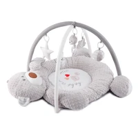 music bear baby game blanket infant fitness rack activity baby play gym mat puzzle toys toddlers soft plush crawling mat 0 2y