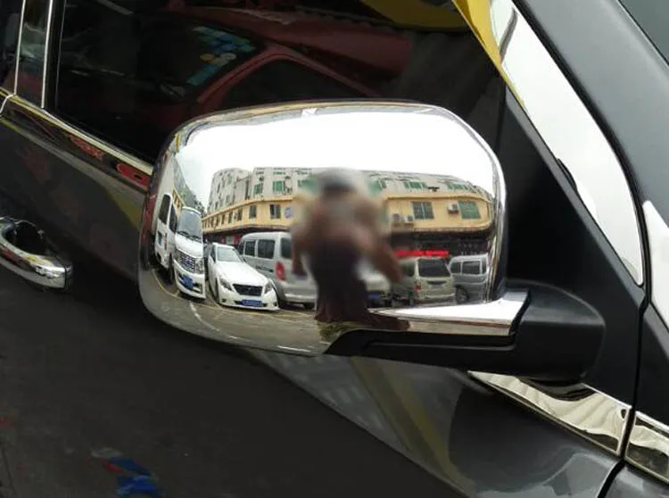 ABS заднее зеркало молдинги крышка зеркала заднего вида отделка наклейка для Dodge