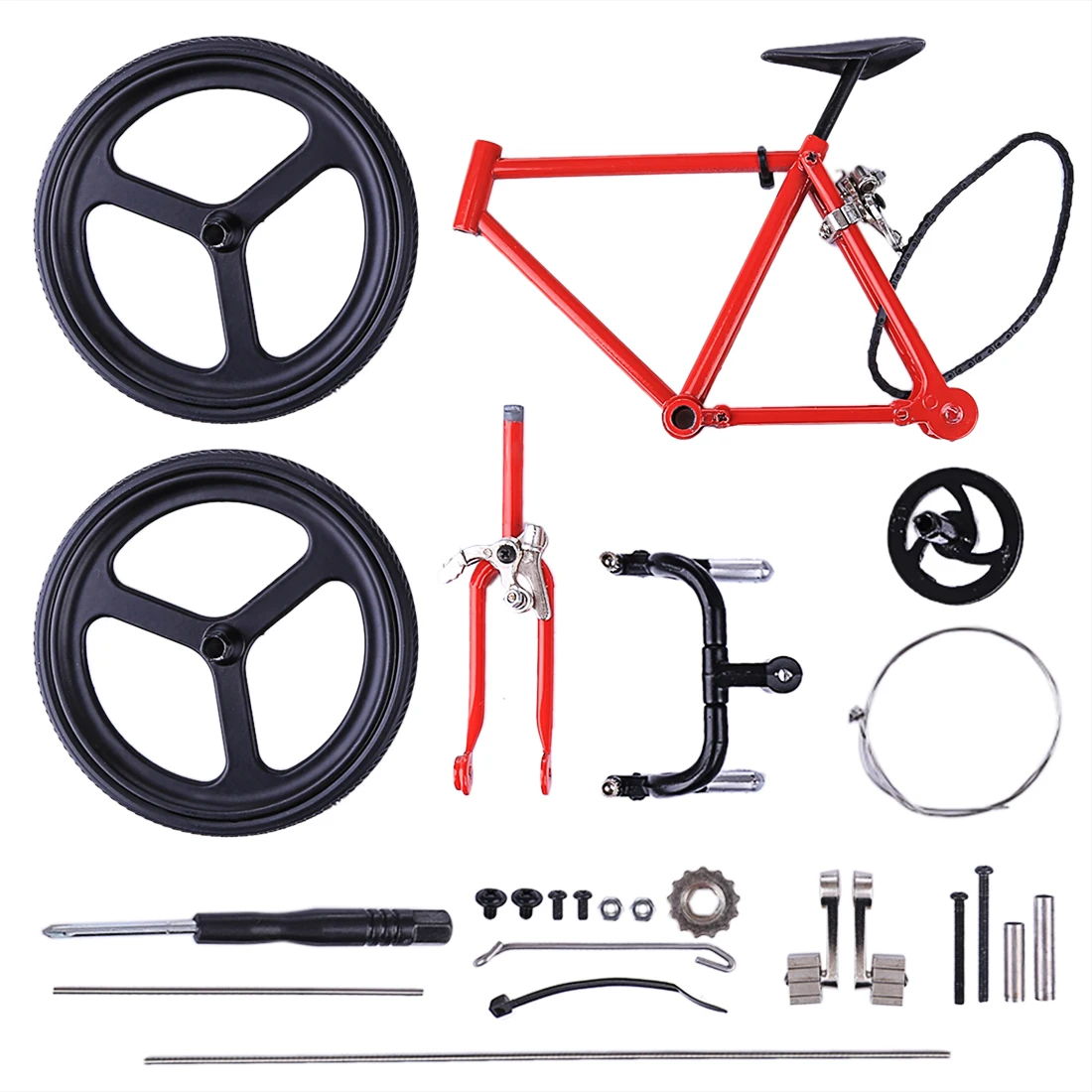 

Mini DIY Bicycle Model Simulated Decoration Model Model Building Kit Bike Christmas Gift Birthday