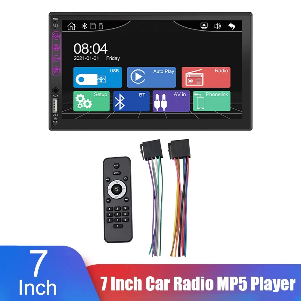 

Автомагнитола Carplay, 2 Din, Bluetooth, Android, стереоприемник, 7-дюймовый сенсорный экран, MP5-плеер, USB, ISO, аудиосистема, головное устройство X2