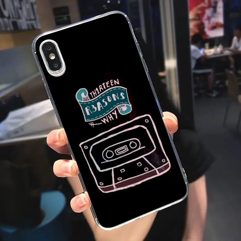 

13 Reasons Why American TV series Phone Case Transparent soft For iphone 5 5s 5c se 6 6s 7 8 11 12 plus mini x xs xr pro max