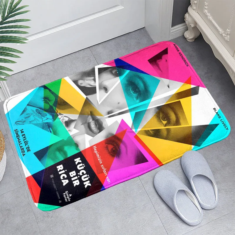 

Простой Коврик для пола/ванной/кухни/пляжа из фланелевой губчатой ткани с 3D принтом, ворсистый, индивидуальное украшение для спальни