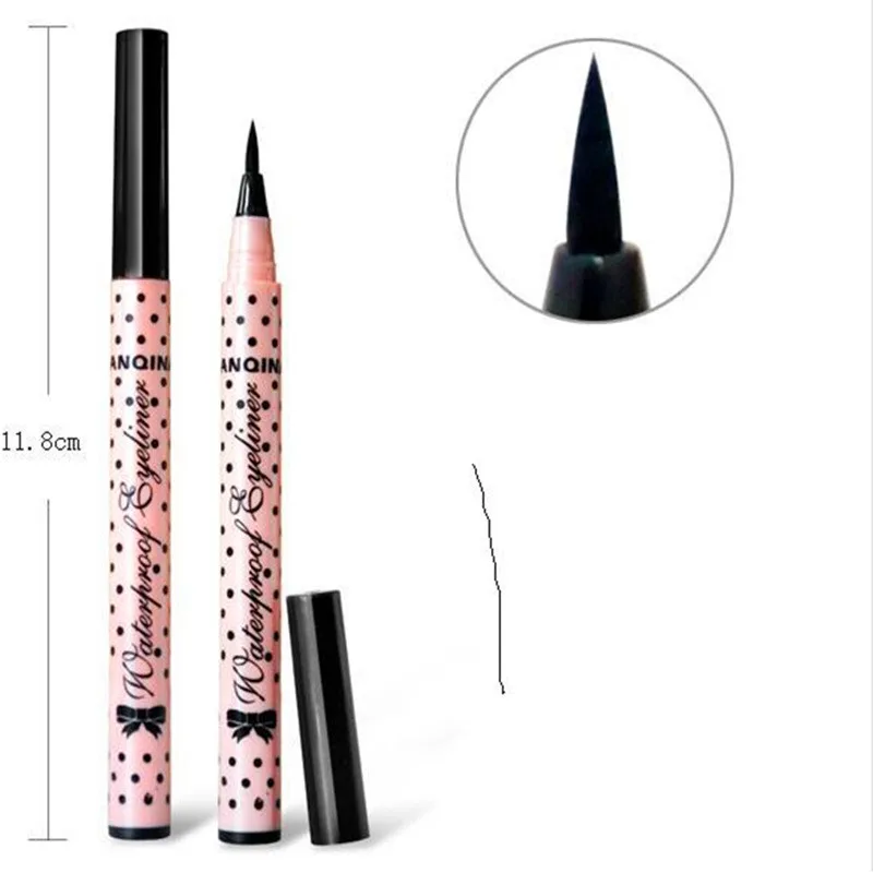 Карандаш-подводка для глаз водостойкая черная жидкая подводка 1 шт. |