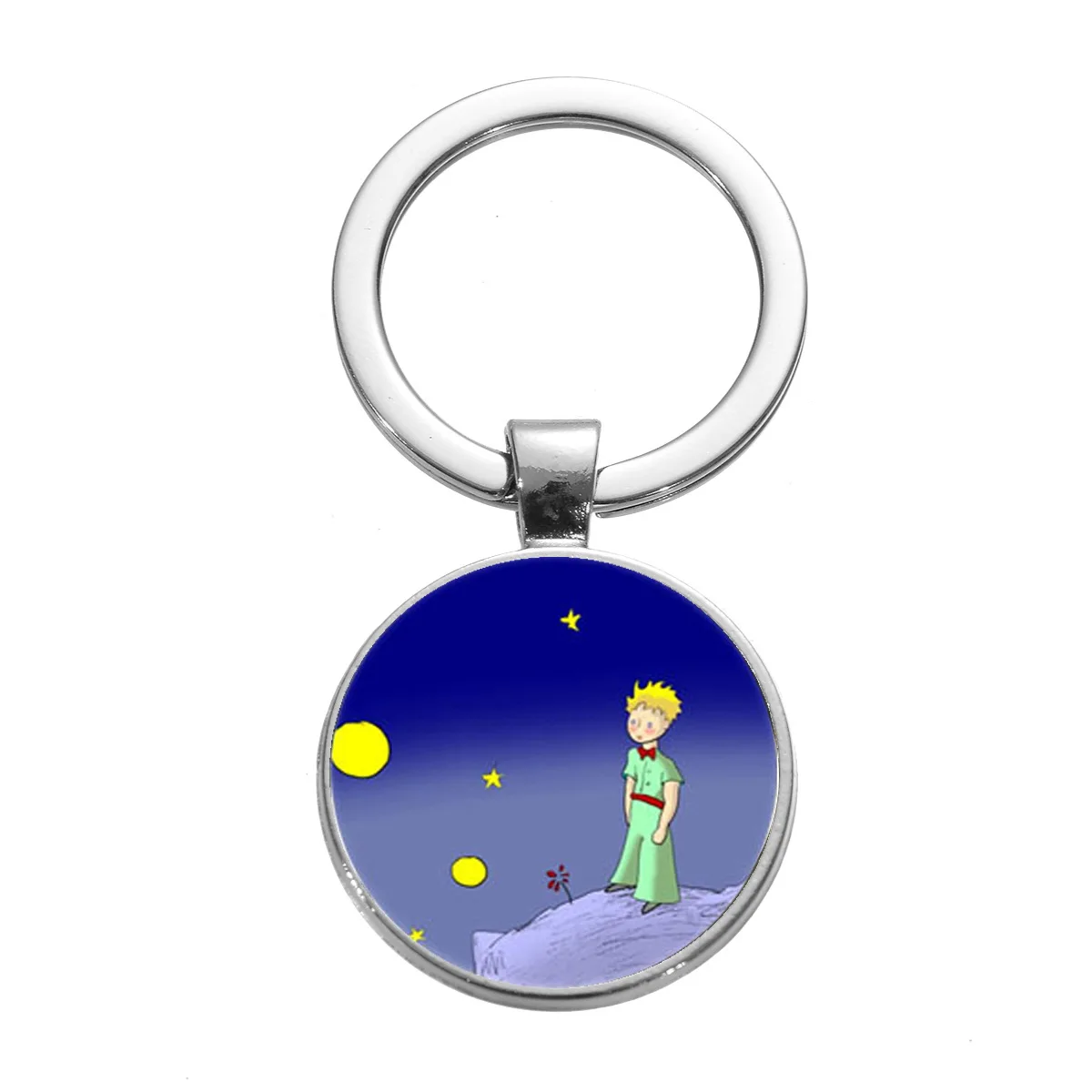 Горячая Le Petit брелок принц планета Маленький лиса роза сказка креативный узор