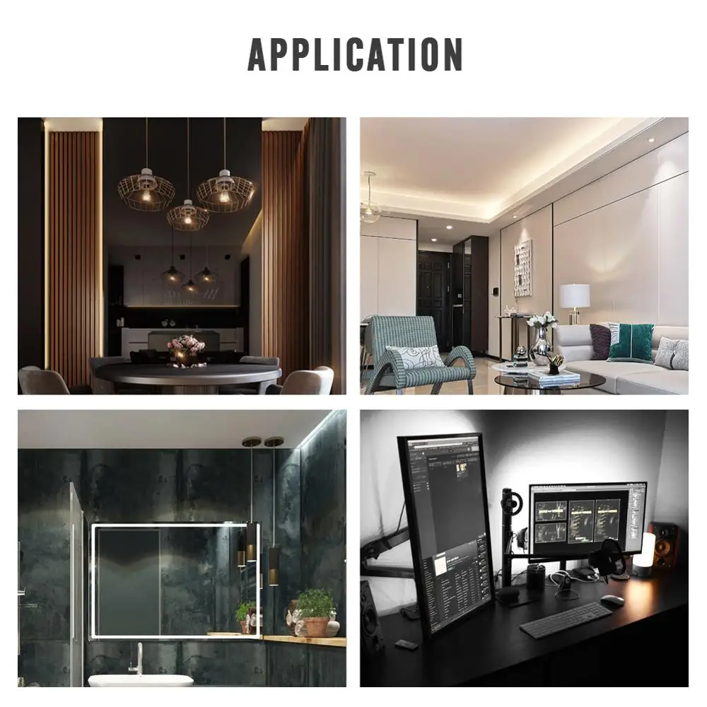 Гибкая светодиодная лента 24 В постоянного тока 512 светодиодов 12 Вт 50 см 1 м 2 3 4 5