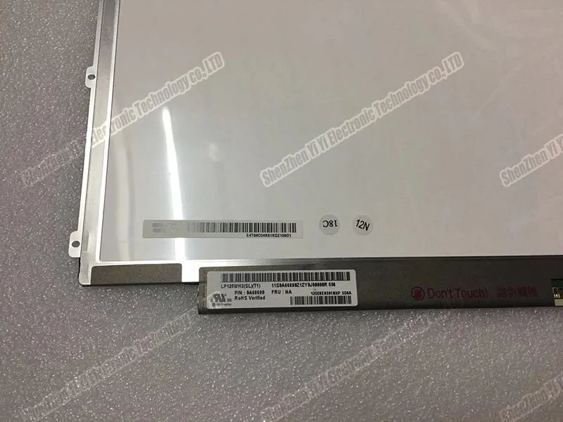 Фото ЖК-экран IPS 12,5 дюйма для LENOVO S230U, K27, K29, X220, X230, LP125WH2, SLT1, SLB3, LP125WH2-SLB1 №3