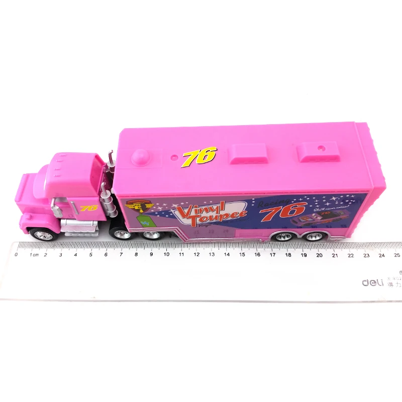 Disney Pixar Автомобили Мак дядя № 76 Винил накладки из искусственных волос грузовик 1:55