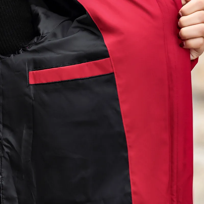 Зимняя пуховая куртка для женщин среднего возраста белые пуховые пальто размера