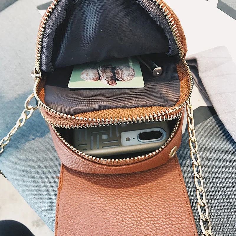 Женские сумки через плечо мини-кошелек с откидной крышкой для сотового телефона