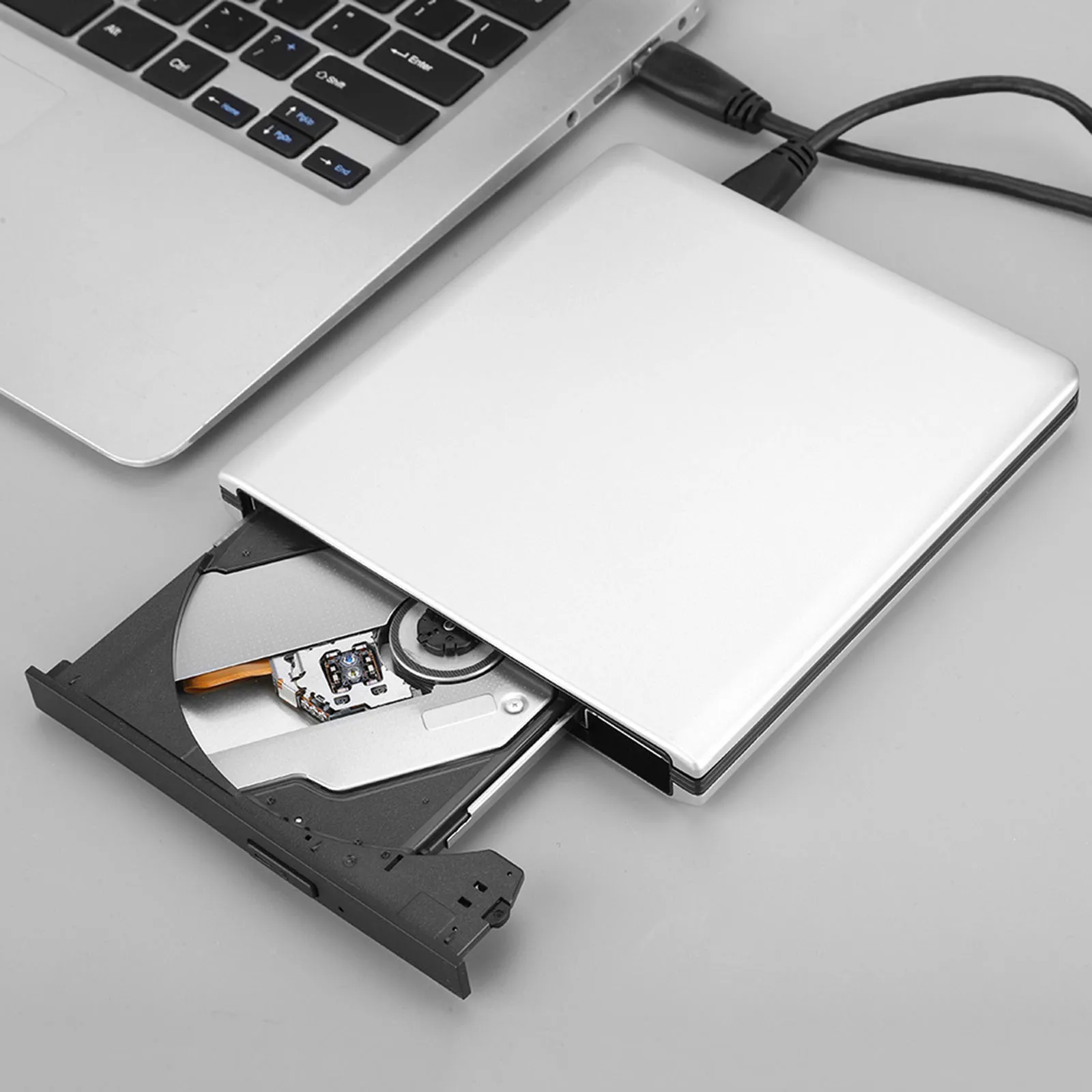 

Портативный внешний оптический привод USB 3,0 для ноутбука Macbook
