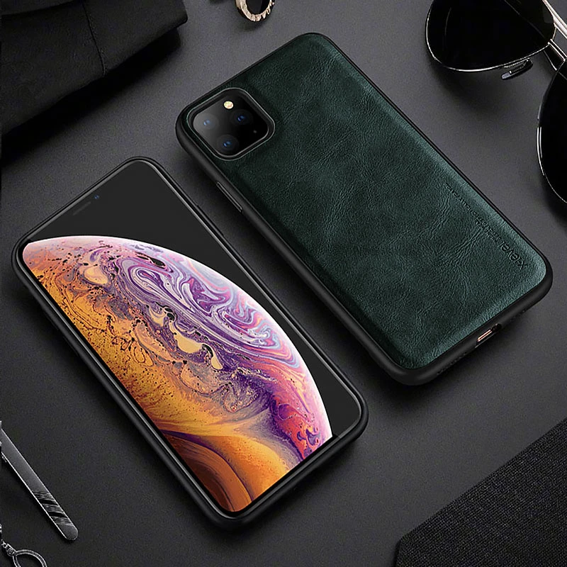 Чехол из мягкого силикона для Apple iPhone 6 plus 7 8 ixs Xsmax Xr 11/11Pro/11Promax se2 кожаный чехол |