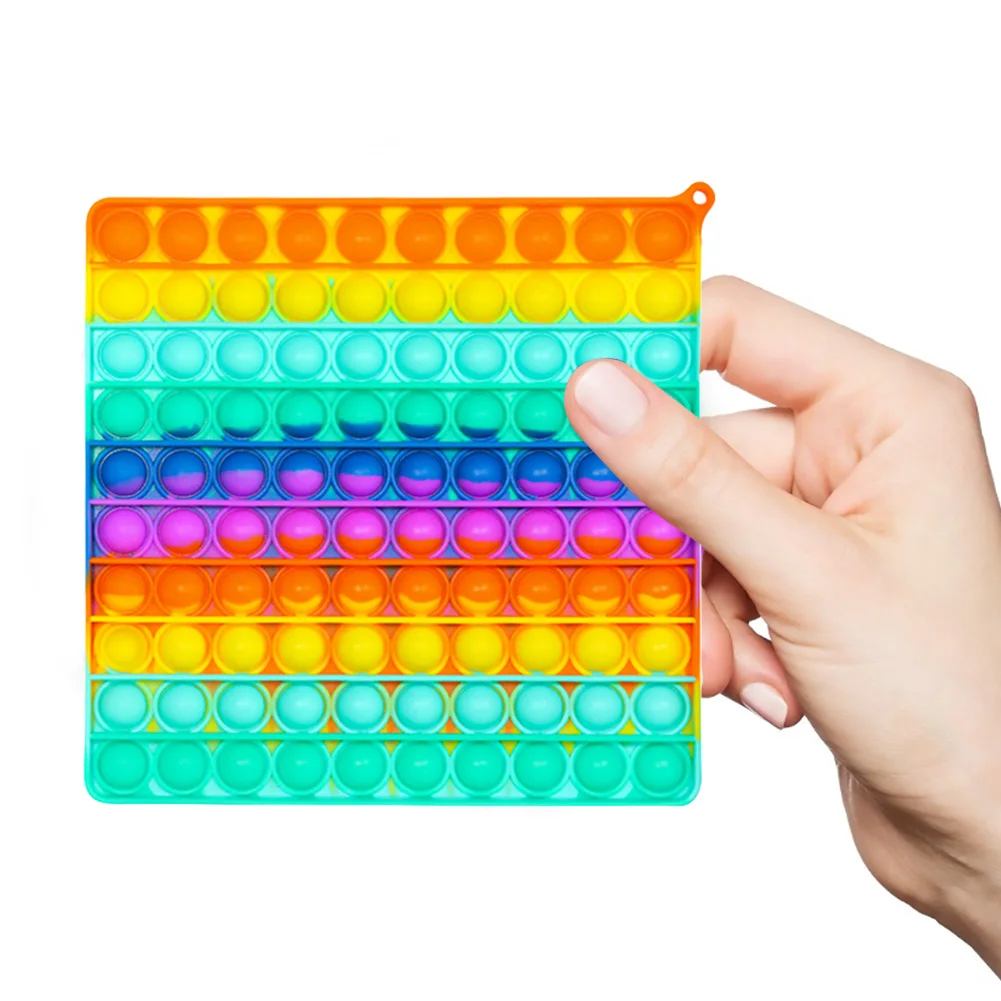

BIG SIZE Fidget Toys Set Square Antistress Toy Push Bubble Figet Sensory Squishy Jouet Pour Autiste For Adult Children Gift