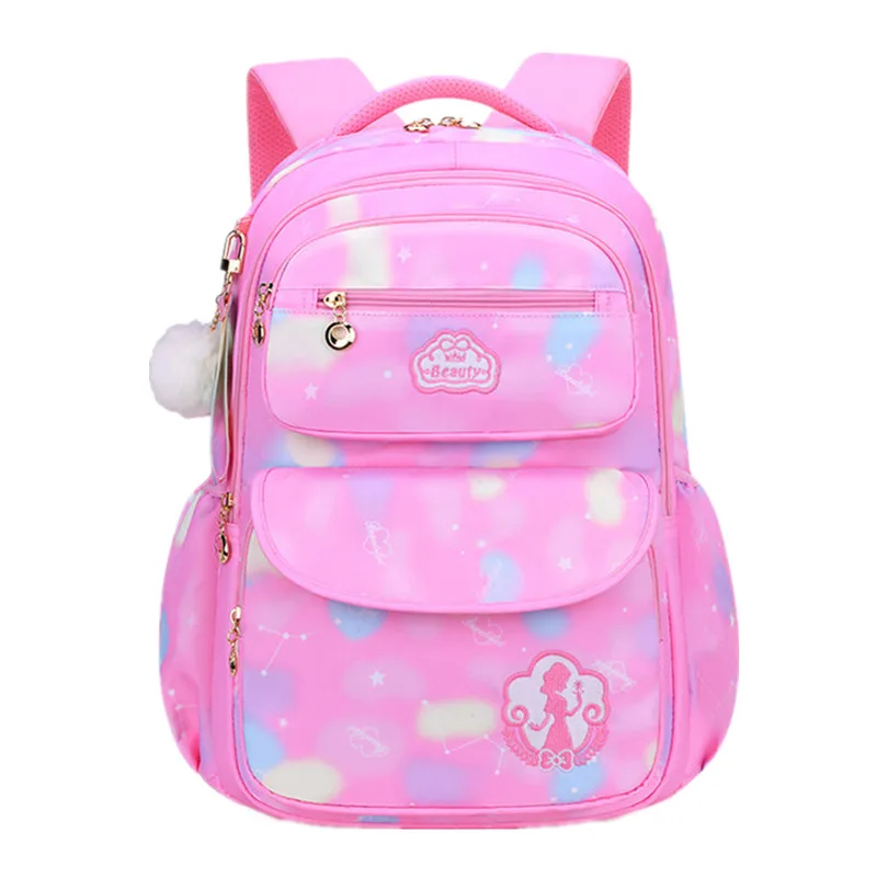 Симпатичные Школьные сумки для девочек Детский рюкзак для начальной школы, ранец, Детская сумка для книг, школьный рюкзак принцессы, для дет...