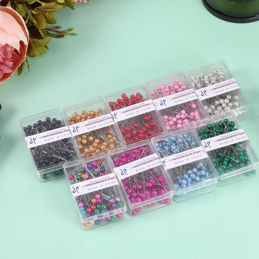 12 коробок/1200 шт многоцветных нарядных штифтов карт для одежды календаря бумажной