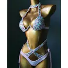 2020 venus отпуск стразы комплект бикини Бриллиантовый Купальник купальный костюм сексуальный женский купальный костюм бикини