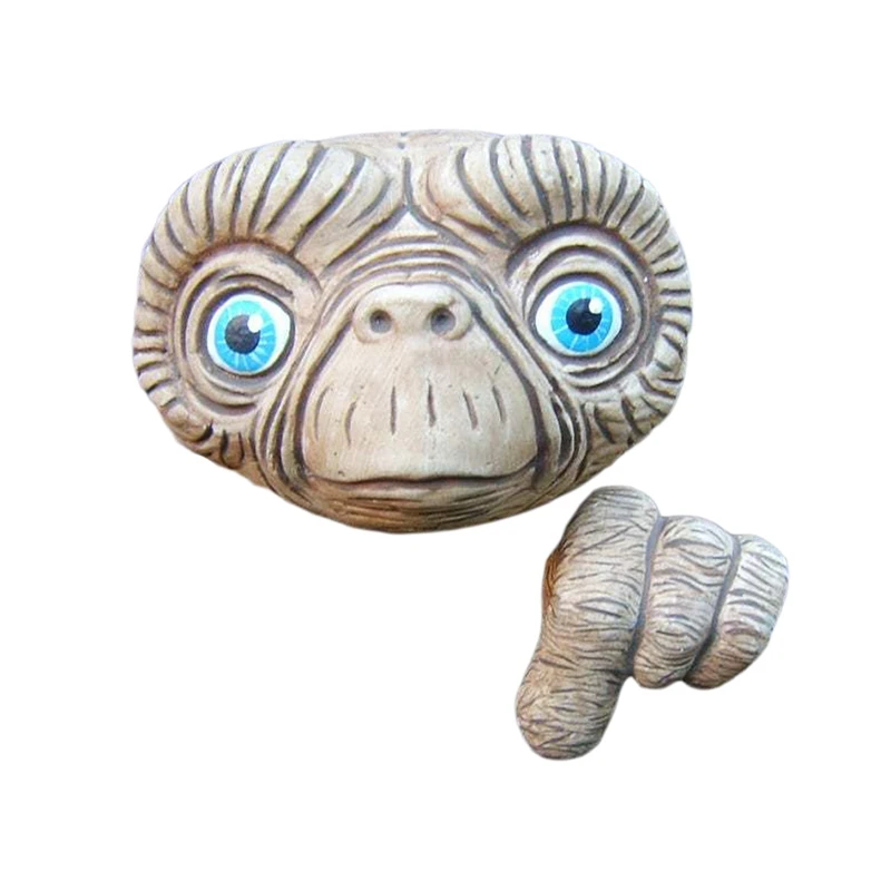 

Whimsical Alien Tree Face Statue Tree Hugger Peeker Garden Decoration -L