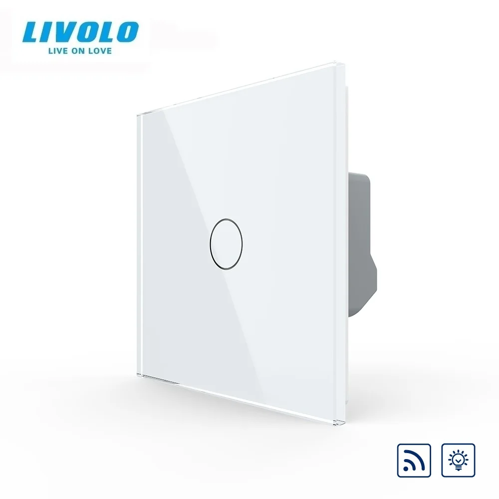 

2021 Livolo EU Standard Switch, Eu Standards AC 220~250V Remote& Dimmer Wall Light Switch,VL-C701DR-11