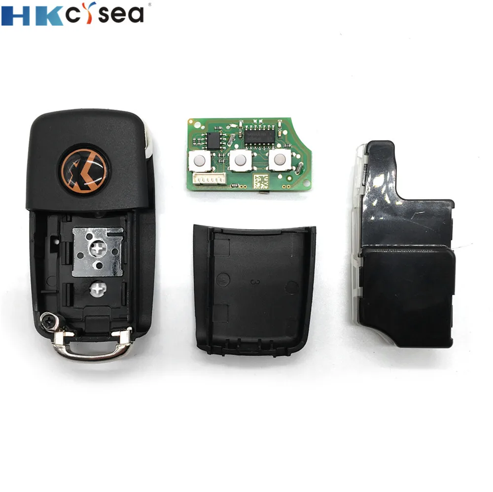 HKCYSEA 1/5/10 шт. новый дизайн пыленепроницаемый 3 кнопки Xhorse VVDI2 Автомобильный ключ