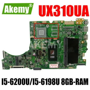 ux310ua laptop motherboard for asus ux310uqk ux310uq ux410uq ux410uqk ux310ua original mainboard 8gb ram i5 6200ui5 6198u free global shipping