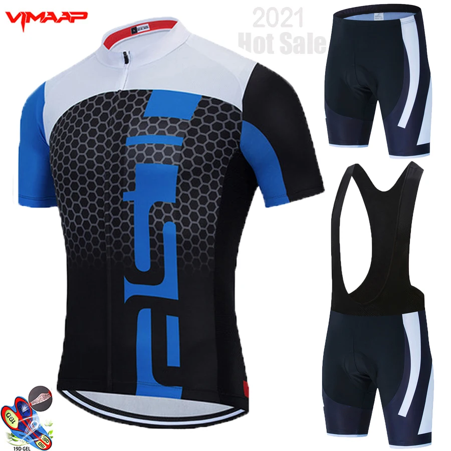 2021 Strava Мужской комплект для велоспорта с коротким рукавом велосипедная одежда