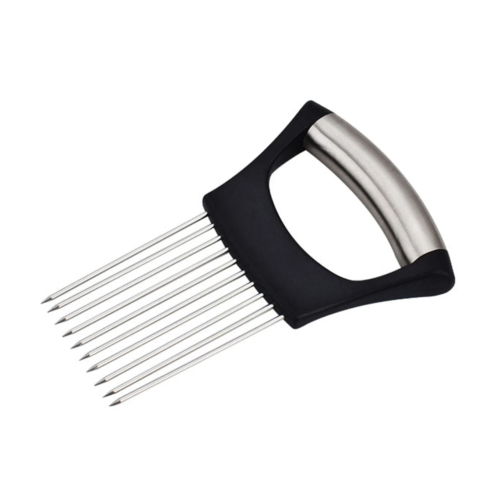 Горячая луковая игла вилка для лука овощей и фруктов резки резак томатов