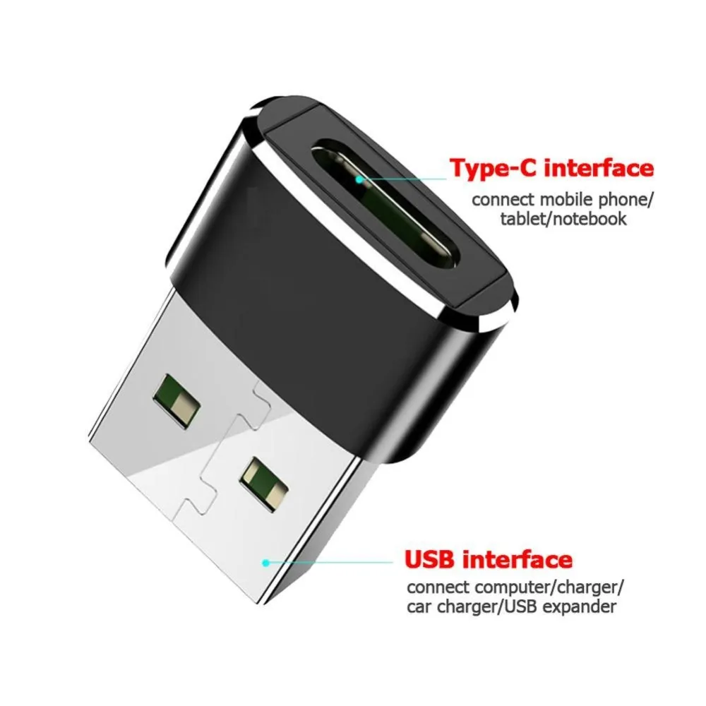 usb type C OTG адаптер USB C штекер для Micro USB Женский Кабельные конвертеры для Macbook samsung S10 huawei USB для type-c OTG