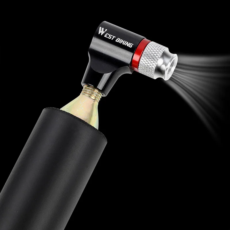

Bicycle Carbon Dioxide CO2 Mini Pump French And American Mouth Inflatable Portable Mountain Bike Riding Equipment
