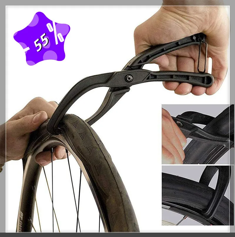 

Bicycle Tire Repair Tool MTB Road Bike Plastic Tyre Remover Clamp Inserting Installation Holder Pliers Cycling Accessories