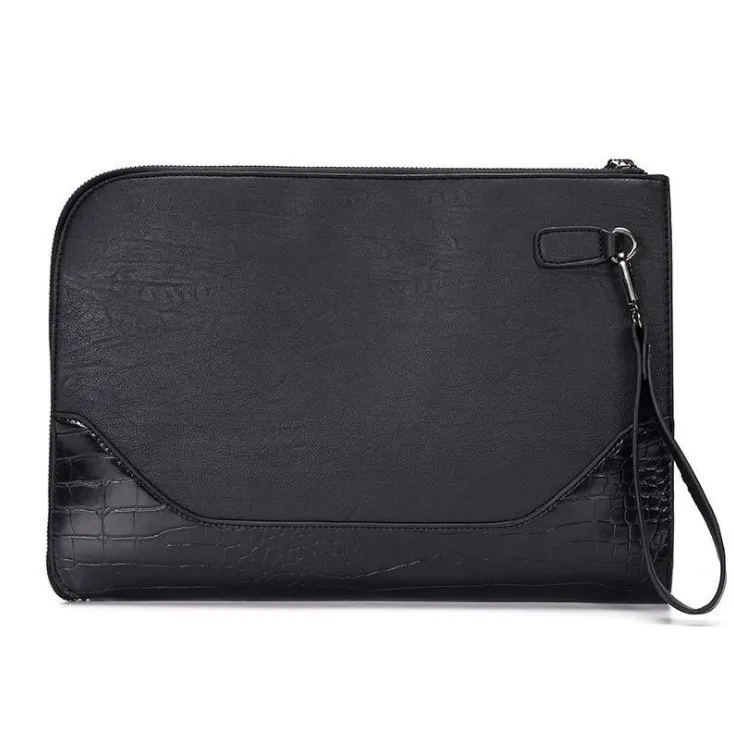 Новая мужская сумка из мягкой кожи бизнес-конверт мужской клатч кошелек высокого