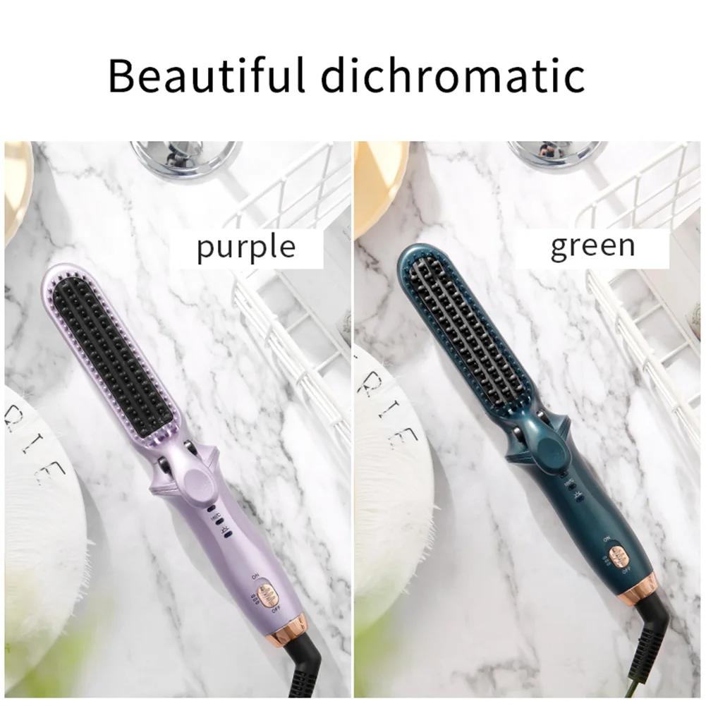 

2-in-1 Hair Straightener and Curler with 2 Adjustable Temperature 30s Fast Heating Hair Styling Kit for All Hairstyles