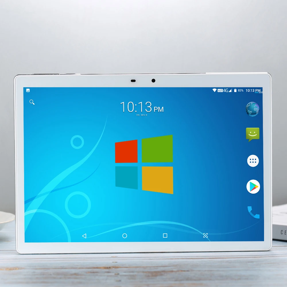 256G S119 детский планшет 10 Android 7 0 Core 256GB rom планшетный ПК 1 дюймы лоток для сим карт Google
