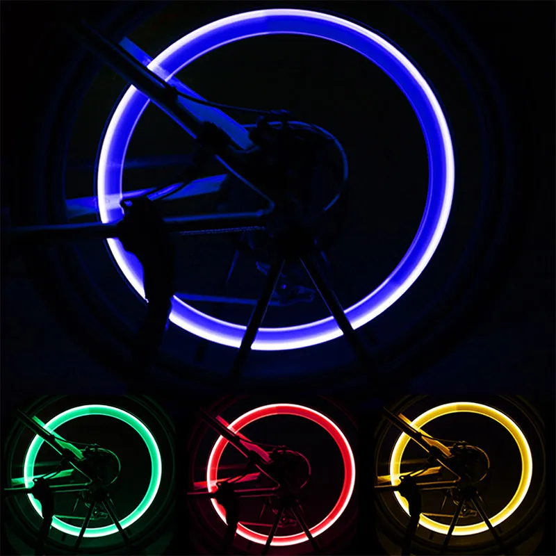 2 шт велосипед светодиодный светильник вентиля покрышек легковых неоновый s