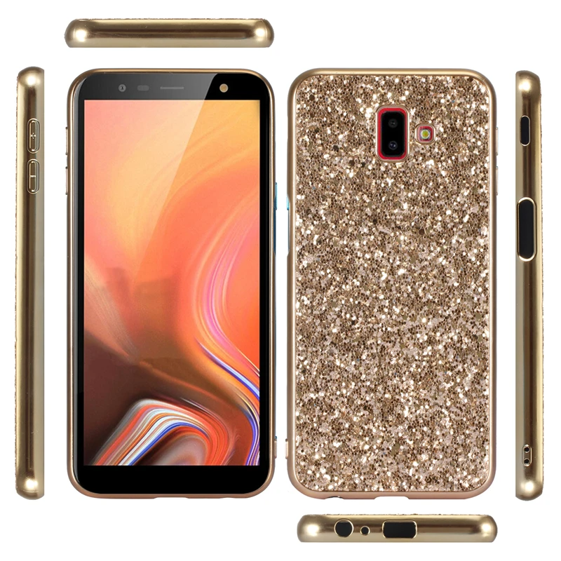 Модный Блестящий Мягкий чехол для Samsung Galaxy J4 J6 Plus J8 A7 A9 2018 M30S A10 A20 A30 A40 A50 A70 A90 A10S