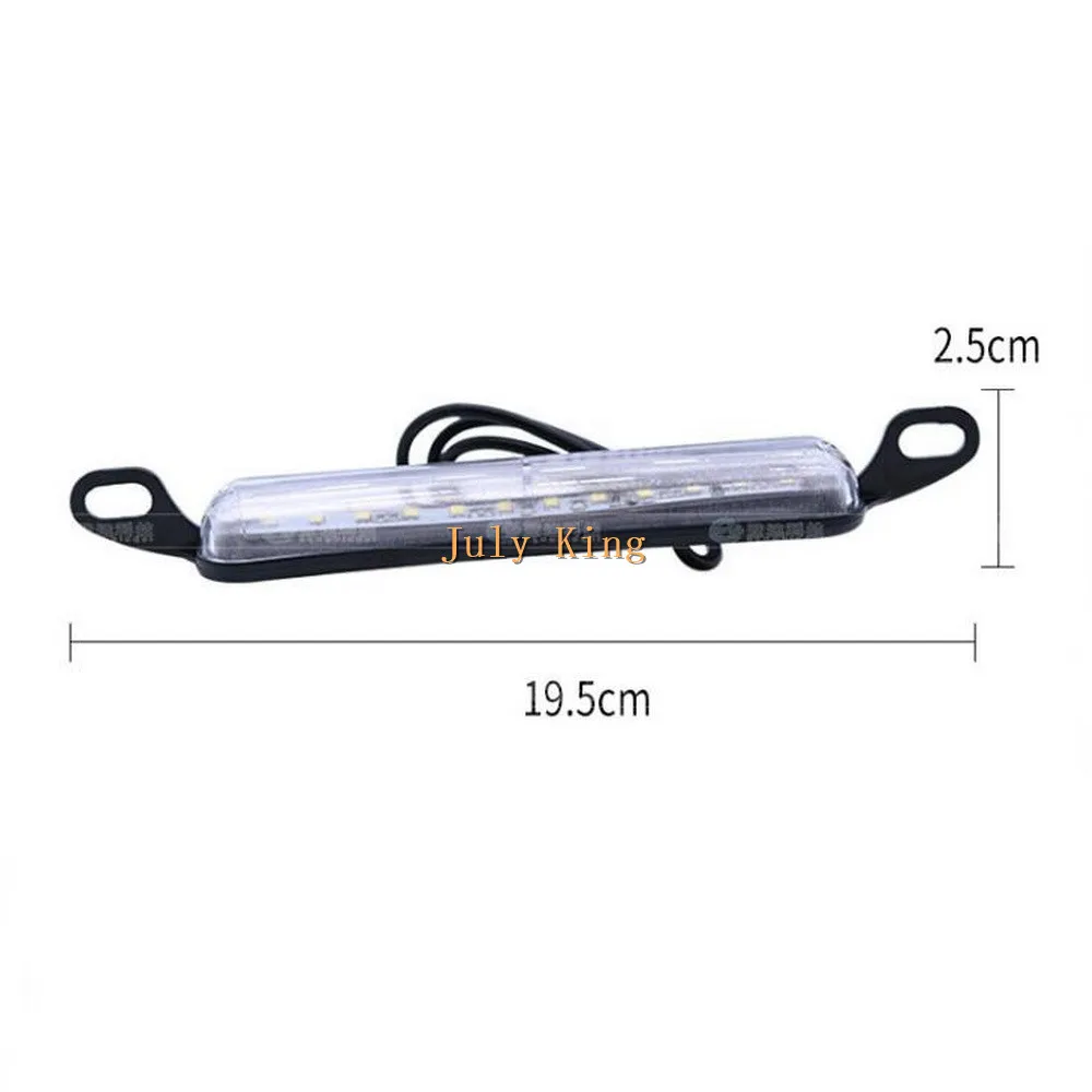 July King Universal US 3W Reversing Assist Lamp 12 LEDs 840ML License Plate lights Size: L195mm * W2mm Suitable for car! | Автомобили и