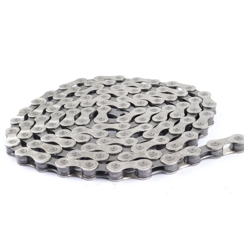 Фото Цепь Shimano Alivio HG53 9 скоростей, супер узкая цепь HG для велосипеда, 9 скоростей, 9 S, 112 звеньев, 112 л №5