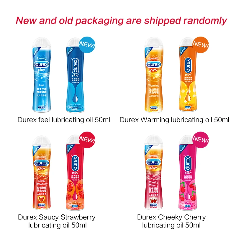 Лубрикант для секса Durex 50 мл с фруктовым вкусом гладкая Анальная обезболивающая