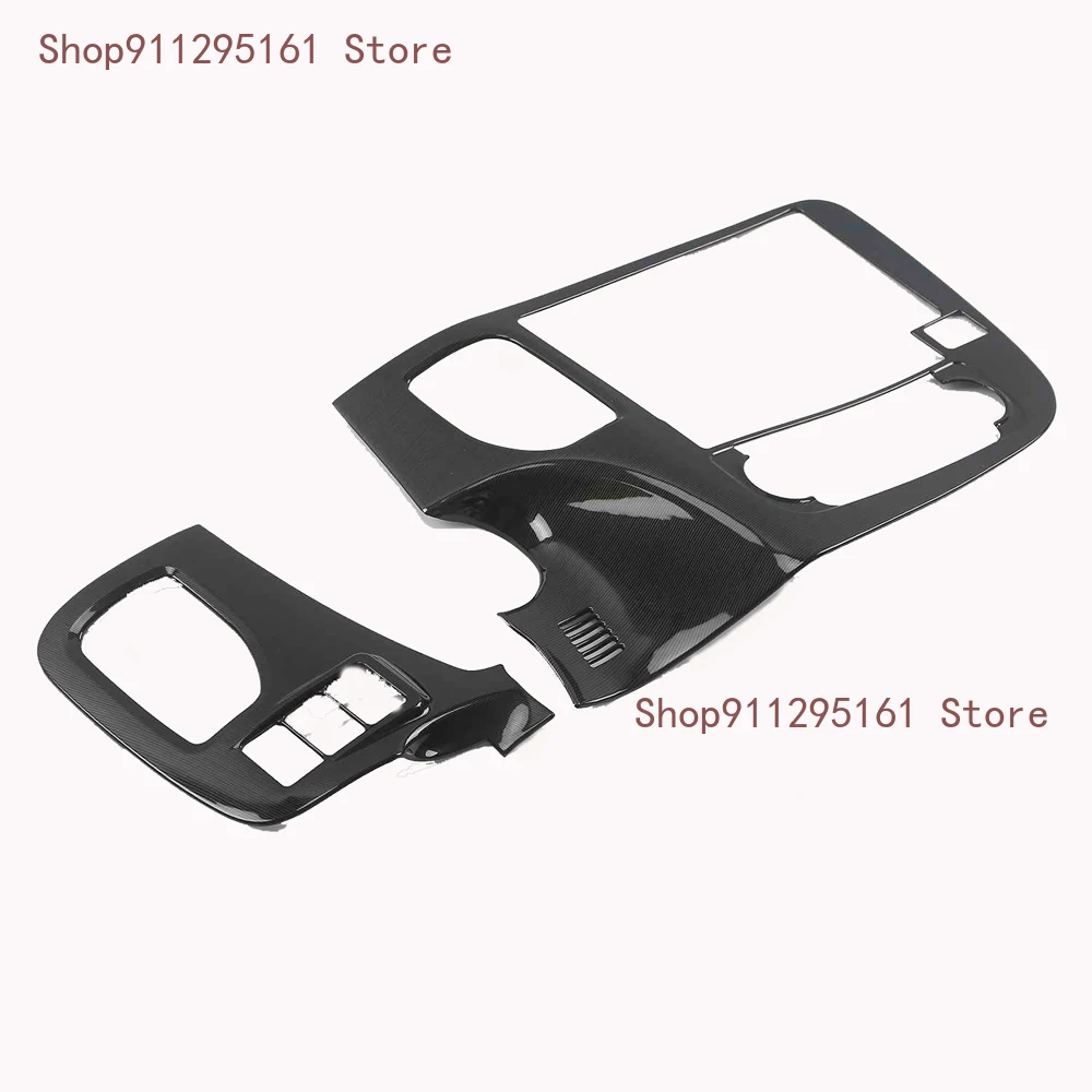 

For Mitsubishi Outlander 2016 2017 2018-2020 ABS Black Car Interior Center Console GPS Navigation Cover Trim Accessories Styling