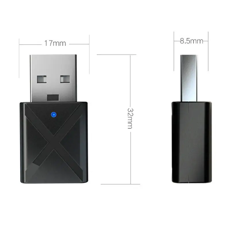 Мини Bluetooth 5 0 аудио приемник передатчик 3 мм Aux беспроводной адаптер для