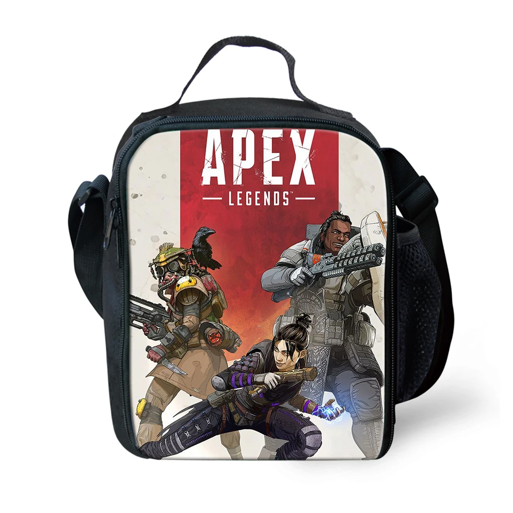 HALYUNASC модная детская изолированная сумка для ланча с принтом APEX